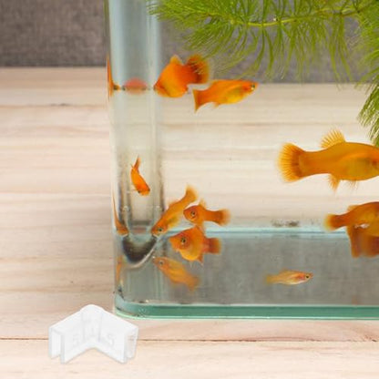 10pcs 5mm Silicone Corner Protectors for Furniture and Aquarium Edges, Multifunctional Proofing Table Corner Guards, Reusable Fish Tank Safety Bumpers