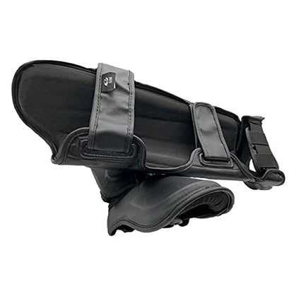 Ultimate - Strike Shin Instep Guard for Boxing MMA Muay Thai Training - size: Large