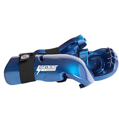 ProForce Lightning Punches Karate/Martial Arts Sparring Gloves - color: Blue, size: Large