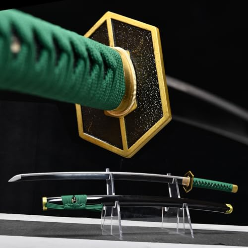 41 in Handmade Aizen Sousuke Sword Sharp Carbon Steel Japanese Samurai Anime Katana Full Tang for Man Gift Cosplay Decoration