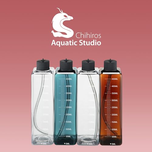 Chihiros Dosing Container - Dosing Reservoir - Dosing Pump Container - Storage Container for Aquarium Supplies - Fish Water Container - Precision Dosing of Fish Tank - Aquarium Supplies Dosing Kit - size: 15.2 Ounces