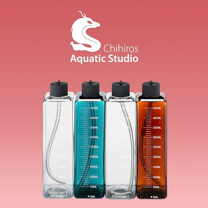 Chihiros Dosing Container - Dosing Reservoir - Dosing Pump Container - Storage Container for Aquarium Supplies - Fish Water Container - Precision Dosing of Fish Tank - Aquarium Supplies Dosing Kit - size: 15.2 Ounces
