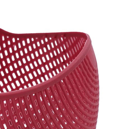 Non Slip Hijab Crown Headband | 2 Pack Elastic Lightweight Hair Grip Band Base Layer for Workout Sports Daily Use Black (Deep Red) - color: Deep Red