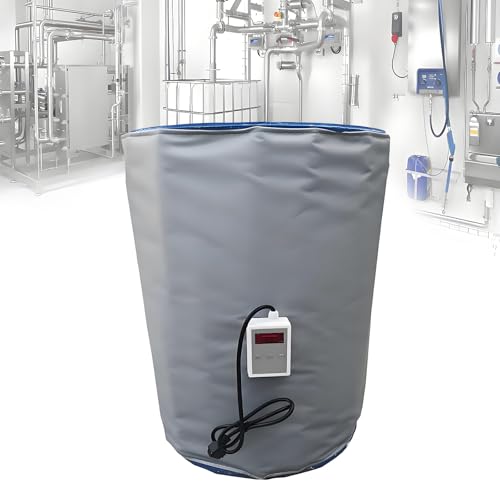 200l/1000l Ibc Barrel Heating Blanket, Intelligent Temperature Control Ibc Barrel Heating Jacket,With Digital Display,Adjustable Temperature,Suitable For Ibc Plastic Tanks,Pipes,110v/220v 200L - size: 200L