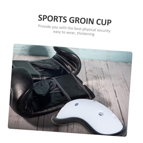 8pcs Athletic Groin Guard Cup for Men Comfortable Breathable and Wear-Resistant Crotch Protector for Boxing Taekwondo and Combat Sports