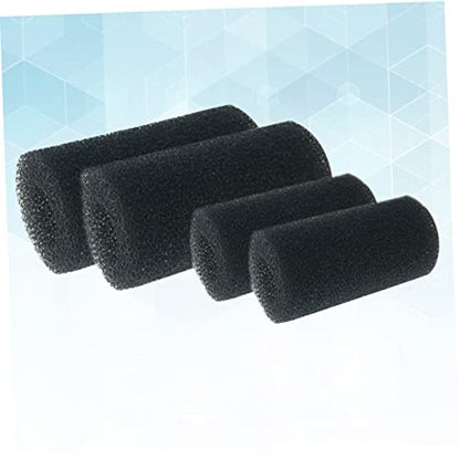 Veemoon 4pcs Aquarium Filter Water Inlet Protection Covers Pre-Filter Sponge Sleeves for Fish Tanks Compatible Fish Tank Filters and Tubes
