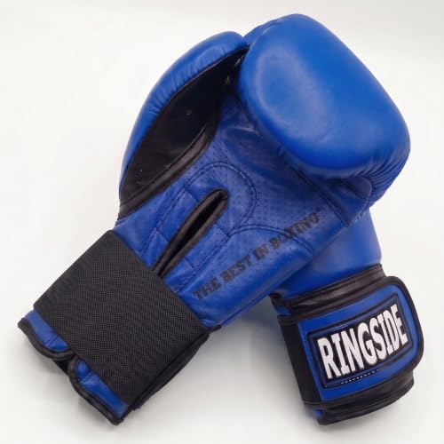 Ringside Extreme Fitness Boxing Training Bag Gloves - color: Blue, size: Large