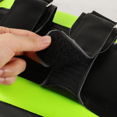 Muay Thai Kickboxing Shield Pad for Martial Arts Training, Adjustable Height Curved Pu Kicking Target, for Taekwondo and Muay Thai Sessions