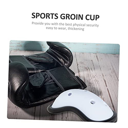 2pcs Crotch Protector Boxing Baseball Cup Groin Guard Pelvic Guard Sports Athletic Supporter Sports Cup