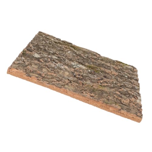 Abaodam Cork Bark Reptile Background for Terrarium Decor Natural Habitat Mat for Gecko Tank Climbing Surface Enhances Visual Depth and Water Quality Safety