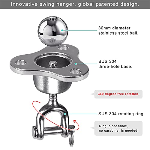 SELEWARE Boxing Punching Bag Hanger, Heavy Bag Hanger Bracket for Heavy Bag Boxing Muay Thai Training Hardware - color: Heavy Bag Hanger