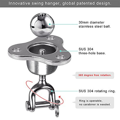 SELEWARE Boxing Punching Bag Hanger, Heavy Bag Hanger Bracket for Heavy Bag Boxing Muay Thai Training Hardware - color: Heavy Bag Hanger
