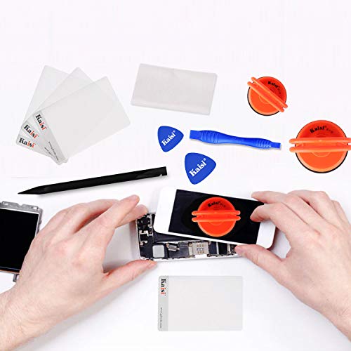 11 PCS Screen Suction Cup Kit LCD Screen Opening Tools Screen Replacement Tools for iPad, iMac, MacBook, Tablet, Laptop, iPhone, Samsung, Huawei, Etc.