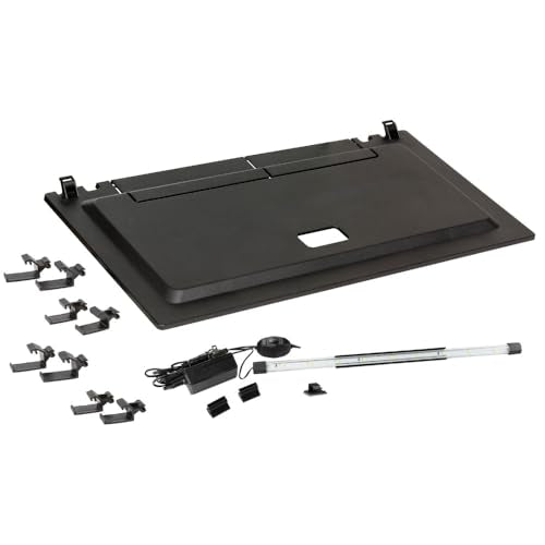 Tetra LED Aquarium Hood 24 in x 12 in, Low-Profile Fish Tank Cover with Hidden Lighting - size: 24 Inch