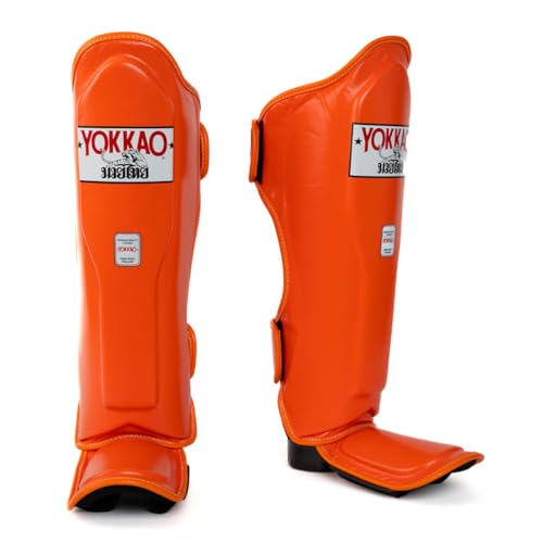 YOKKAO Matrix Muay Thai Kickboxing MMA Shin Guards with Knee Guards - color: Matrix Lbis, size: Medium