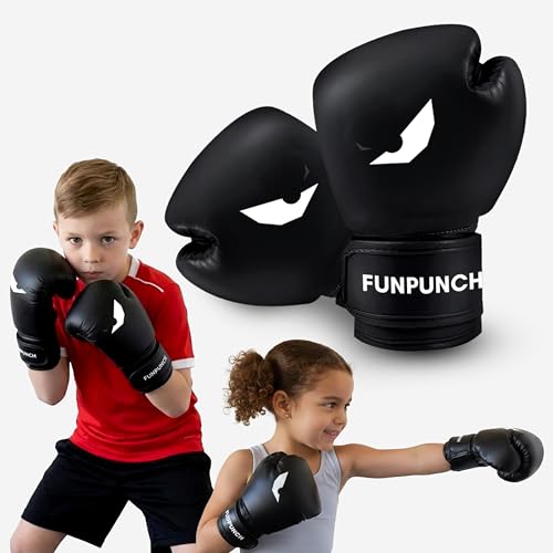 Bundle - Suction Cup Punching Bag for Adults and for Kids Plus Boxing Gloves for Kids