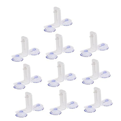 10pcs Fish Tank Isolation Plate Clip Easy Install Divider Cups for Aquarium Fish Survival and Isolation