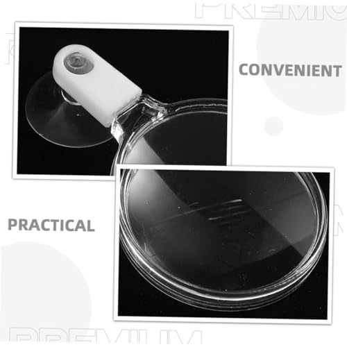 Fish Magnifying Lens Fish Tank Magnifying Glass Acrylic Underwater Viewer with Suction Cup