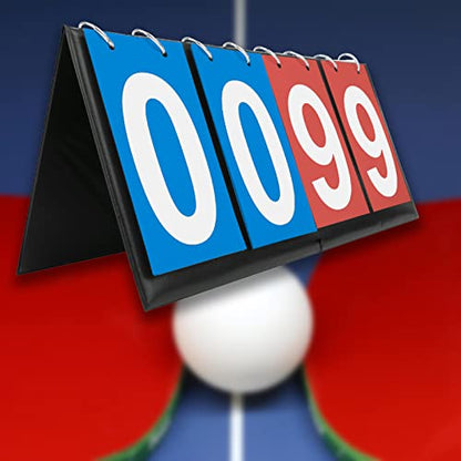 GOGO 6Packs Desktop Scoreboards, 4-Digital Scoreboard for Sport Game