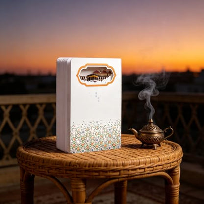 Mecca 3D Engraved Notebook, 120p Dot Journal Gift