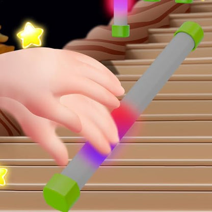 Reflex Hand Challenge, Reflex Challenge Game, Adjustable Speed Reaction Game, Falling Sticks Challenge Game, Drop Catch Win Game, Light-Up Training Sticks for Coordination Training