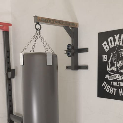 J JACKCUBE DESIGN Wall Mount Heavy Bag Hanger Bracket, Punching Bag, Sandbag Holder Rack, Heavy Duty Hanging Bracket Boxing Accessories Stand for Home and Gym -MK852A