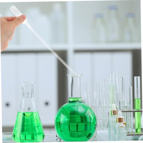 100pcs Plastic Dropper Pipettes Capacity Laboratory Dropper Pipettes for Science Aquarium Use