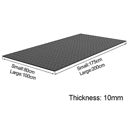 V3VOGUE Treadmill Mat, Exercise Equipment Mats, High Density Floor Protector, Noise Reduction Fitness Mat, Sound Absorbing Mat, Indoor Exercise Waterproof & Carpet Protection - size: 200*100cm