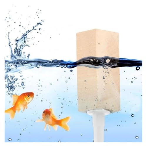 Increasing Wooden Air Stone Mineral Bubble Release Aquarium Air Stone