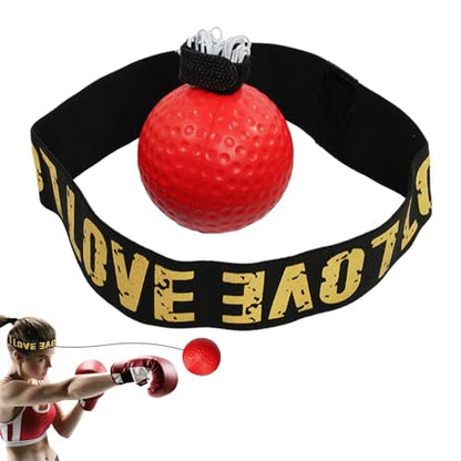Kids Headband Reflex Ball Compact, Improve Reaction Speed, Build Dexterity | Children Indoor Fitness Supplies for Living Room, Bedroom, Courtyard, Gym