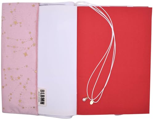 BLBMH 10x7 Fabric Book Covers for Hardcover Paperbacks Bible - Velvet Pink - color: Velvet Pink