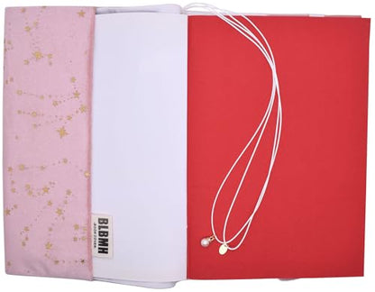 BLBMH 10x7 Fabric Book Covers for Hardcover Paperbacks Bible - Velvet Pink - color: Velvet Pink