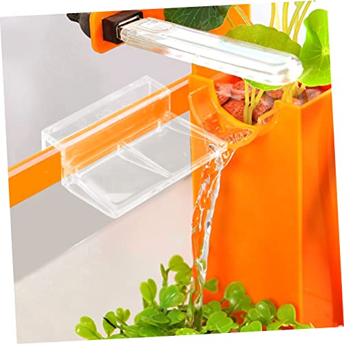 10pcs Fish Tank Cover Brackets Acrylic Support Rack for Aquarium Lids Durable and Wear-resistant Holders for Covers for Open Fish Tanks