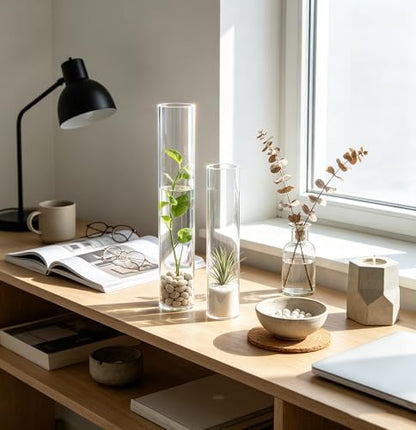 FixtureDisplays® Clear Acrylic Tube 2" (Nominal) Diameter (1.9685" Exact Outside dim) x 36" Long, 5/64" (2mm) Wall Open Ended 15137-36"-4PK-NPF - size: 2" Dia X 36" 4PK