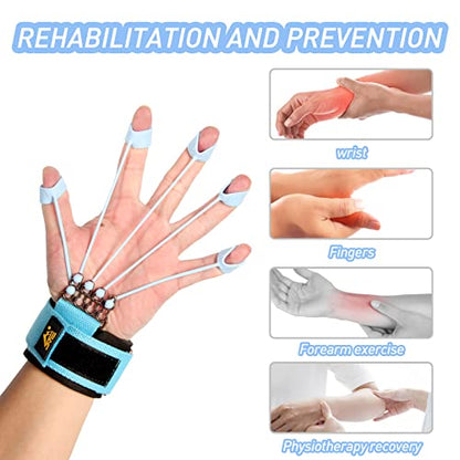 Finger Strengthener & Finger Exerciser, 3 Resistance Levels for Grip Training