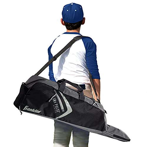 Franklin Sports JR3 Pulse Sport Equipment Bag - Tote Bag for Baseball, T-Ball and Softball Equpiment - Holds Bat, Helmet, & Glove