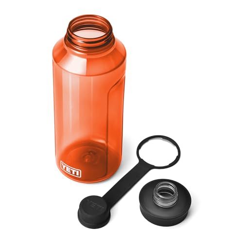YETI Yonder Water Bottle with Yonder Tether Cap, Lightweight, Leakproof and BPA-Free - color: King Crab, size: 50 Ounces
