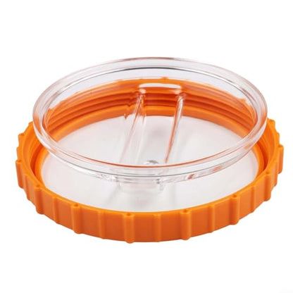 Pool Sand Filter Pump Strainer Basket Cover with Orange Retaining Nut P07018, Replacement for P07019 & P6561ASS16 Filter Lid, Compatible with 58486 58497 58499 (2023+ Models), ABS Plastic