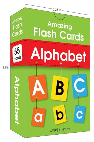Amazing Flash Cards Alphabet: Early Development OF Preschool Toddler (54 Cards)