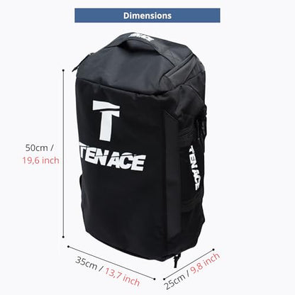 Tenace Large Backpack with Jiu Jitsu Trainer, MMA – Sports Bag Grappling, Boxing, Muay Thai Large and Durable for Martial Arts