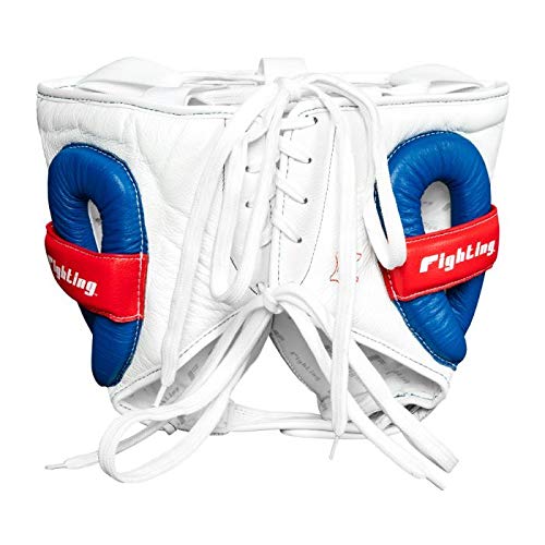 Fighting Leather Sparring Headgear - Boxing Headgear, MMA Gear Headgear, Sparring Gear, Headgear Boxing, Sparring Boxing Head Gear, Sparring Headgear, Muay Thai Headgear - size: Large