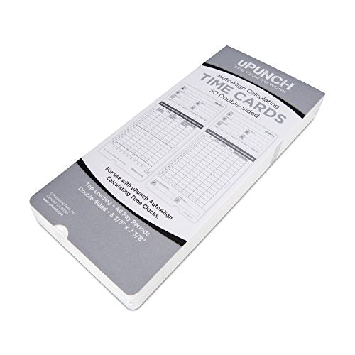 50 uPunch Time Cards for HN4000 - style: 50 uPunch Time Cards