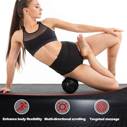 TETOP Fitness Muscle Massage Ball, 3.15in, Therapy Ball for Trigger Point Massage, Trigger Point Ball for Myofascial Release, Mobility Ball for Exercise & Recovery (Pink) - color: Pink