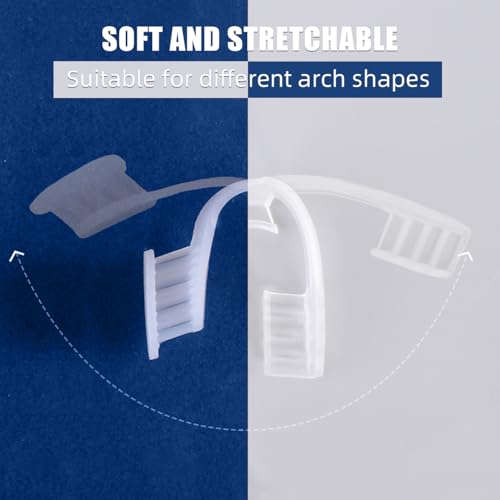 Mouthguards for Sleeping with Travel Case, Comfortable Night Mouth Guards for Teeth at Nighttime (Pack of 30 with Organizer Box)