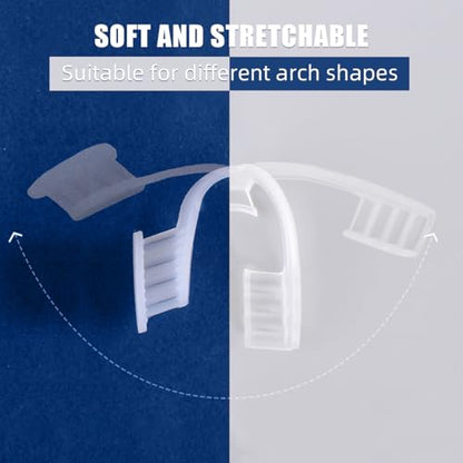 Mouthguards for Sleeping with Travel Case, Comfortable Night Mouth Guards for Teeth at Nighttime (Pack of 30 with Organizer Box)