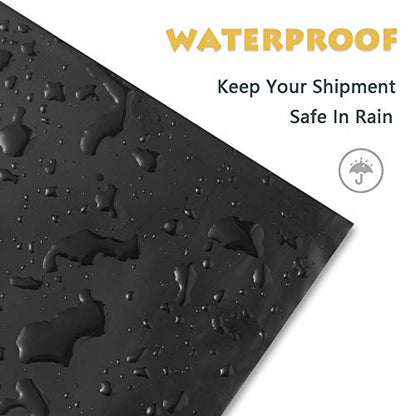 UCGOU Poly Mailers 19x24 Inch Black 50 Pack Extra Large Shipping Bags Strong Thick Mailing Envelopes Self Seal Adhesive Waterproof and Tear Proof Boutique Postal for Clothing Quilt and More | Waterproof Tear Proof Self Seal Mailing Bags for Small Business