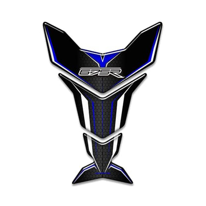 Motorcycle 3D Tank Pad Compatible with Triumph Street Triple Daytona 675 765R RS Stickers Gas Kit Knee Fish Bone Tank Pad Decals Fit for 675 765 R RS Stickers Decals Tank Protection Waterproof (A-15) - color: A-15
