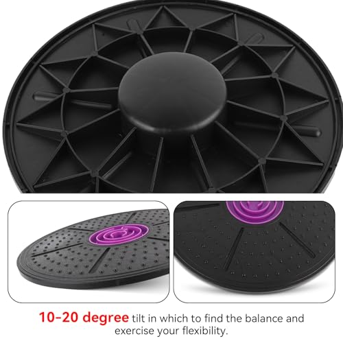 Balance Board Maze, Wobble Balance Board Balance Trainer Core Trainer Stability Disc with Maze for Core Stability, Strength Training, Flexibility