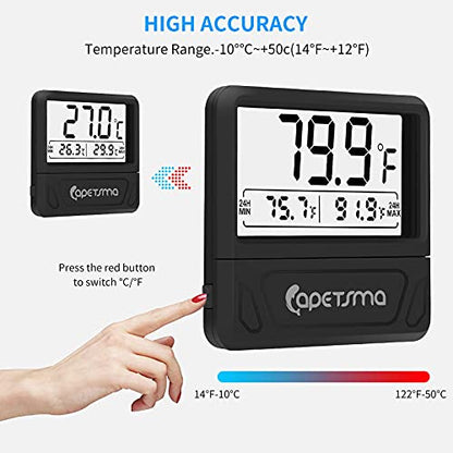 capetsma aquascaping Tools Aquarium Tools Scissors Tweezers Spatula + Aquarium Thermometer Fish Tank Water Temperature Gauge