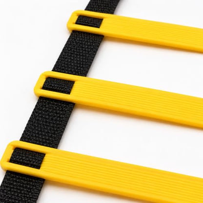 Exercise Sets for Women, 6-Piece Agility Ladder & 10 Cones, 5 Resistance Bands, Speed Rope, Ground Stakes, Carry